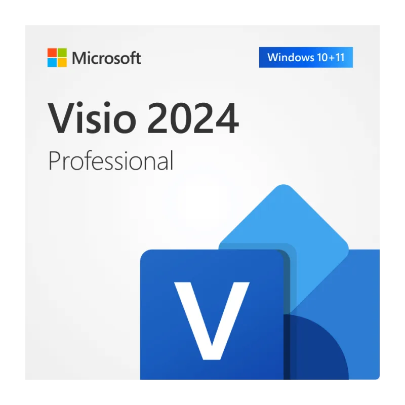 Microsoft Visio 2024 Professional, nová