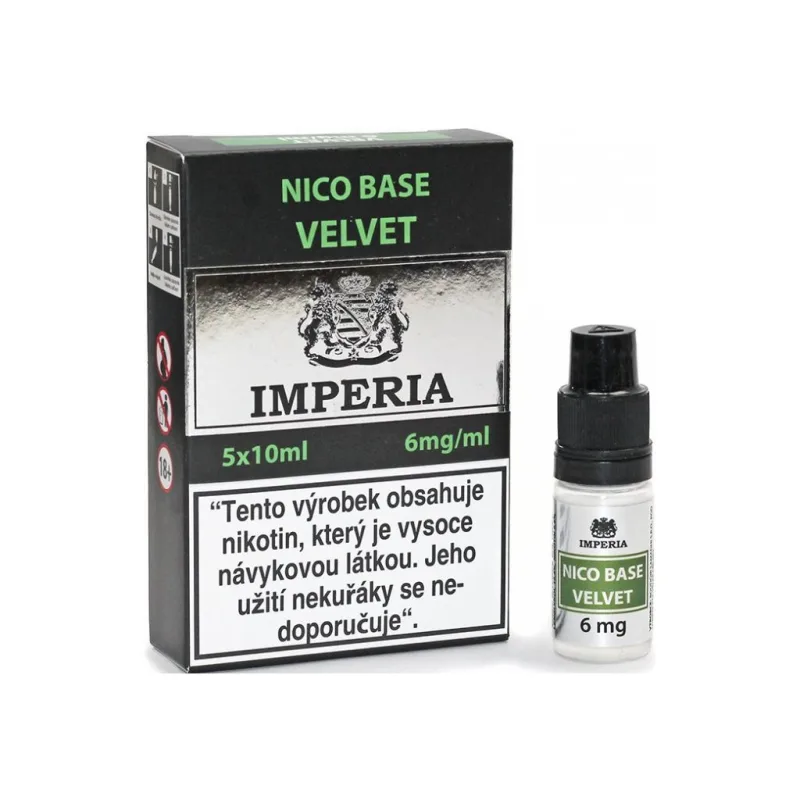Báze Imperia Velvet 5x10ml, 6mg