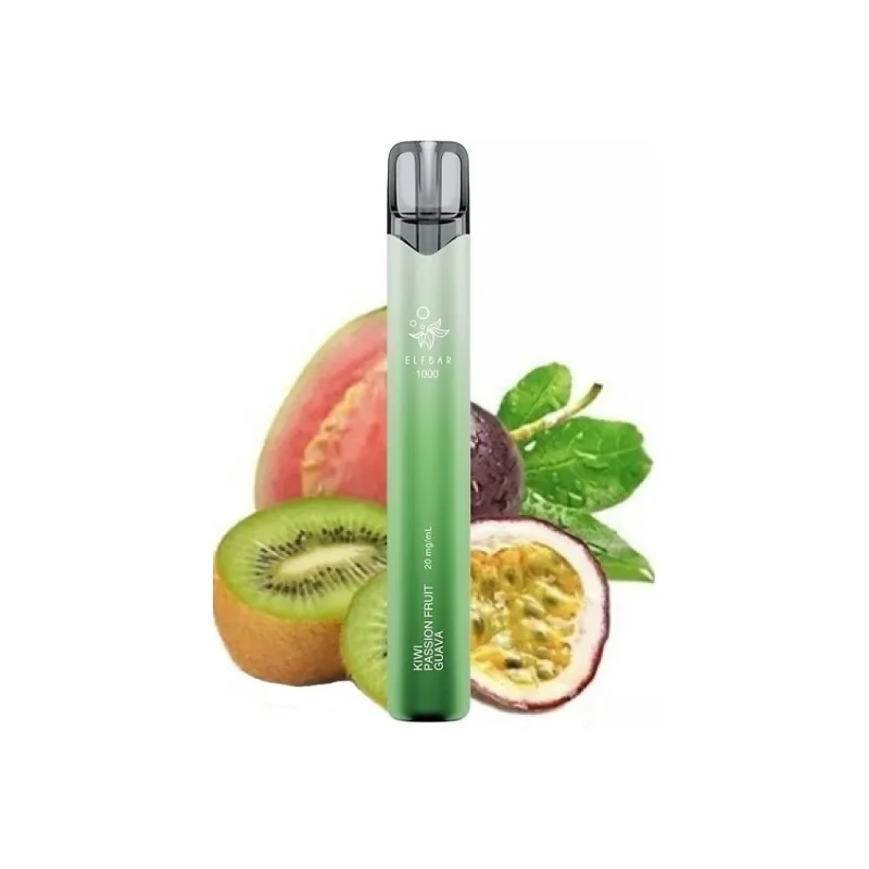 Elf Bar 1000 - Kiwi Passion Fruit Guava - 20mg