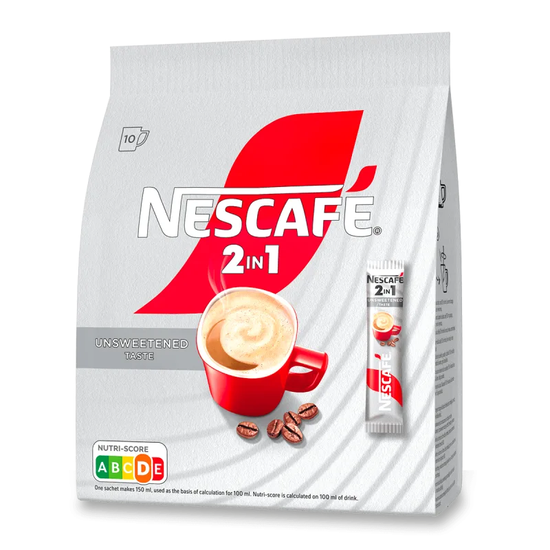 Nescafé 2 v 1 - instant portioned coffee
