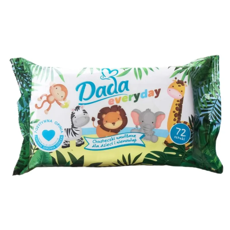 Dada Everyday dětské vlhčené ubrousky 72 ks  (72 ks)