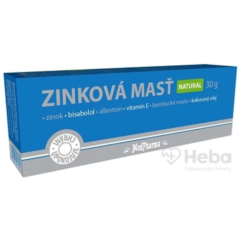 MedPharma ZINKOVÁ MASŤ NATURAL