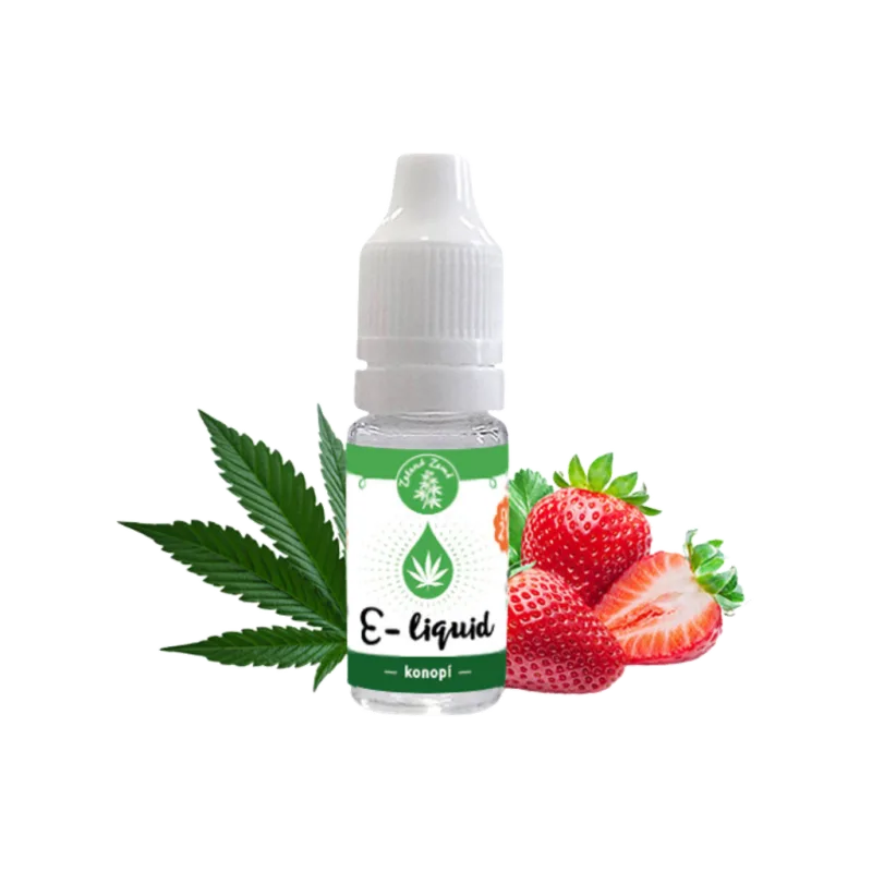 CBD liquid 2% s príchuťou jahody 10 ml
