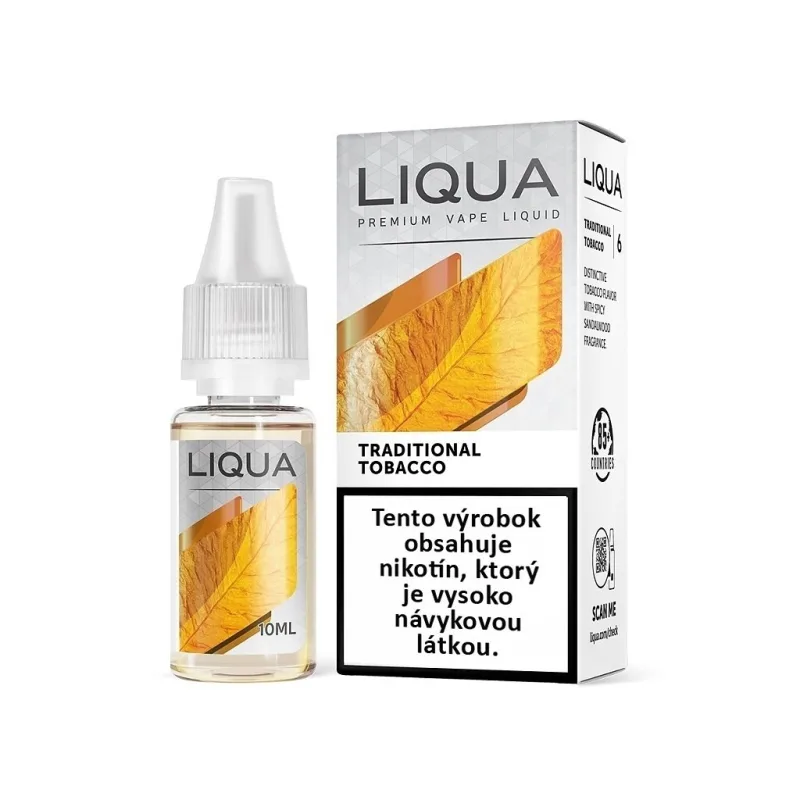 Liqua Elements SK - Traditional Tobacco - Tradiční tabák - 10ml - 18mg