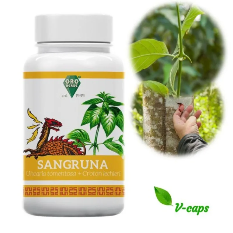 Oro Verde SangrUňa (Uňa de Gato & Sangre de Drago) VEGA kapsle 100 x 350 mg