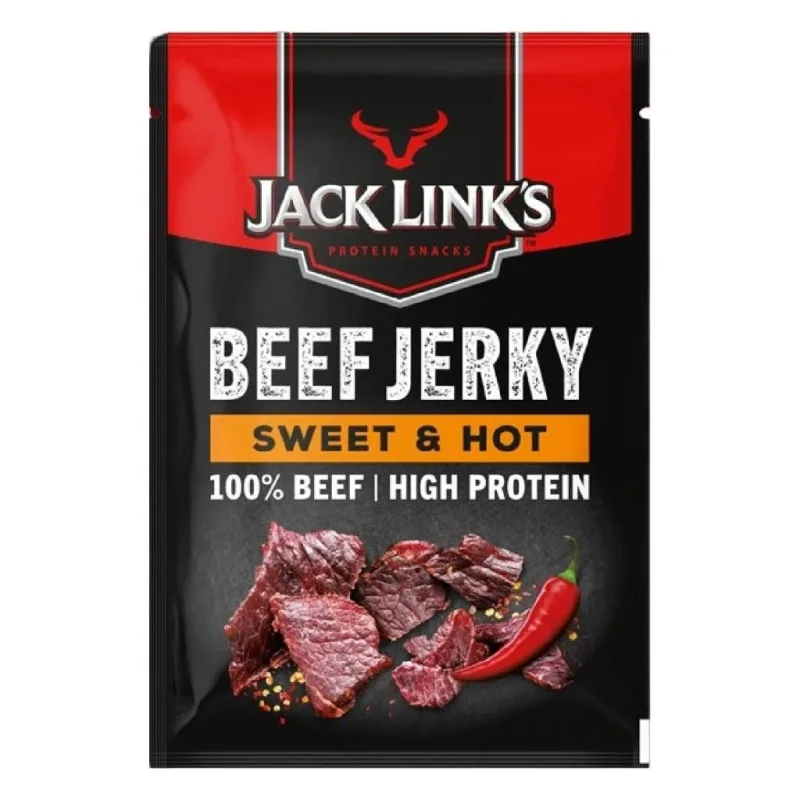 Jack Links Hovězí sušené maso Beef Jerky Sweet and Hot, 40 g