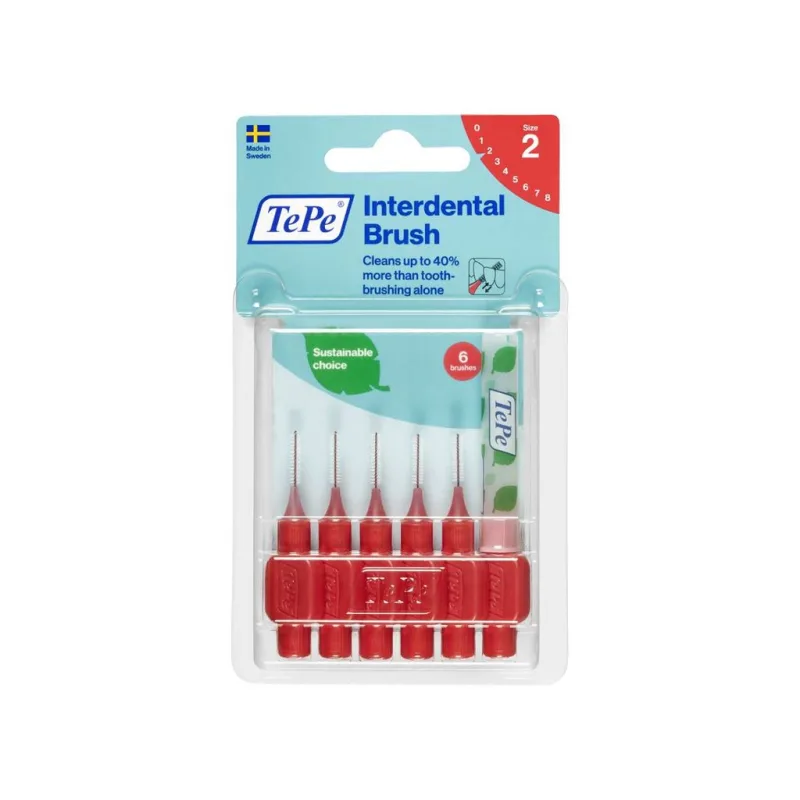 TEPE Medzizubné kefky 0,5 mm 6 ks