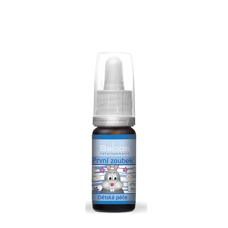 Saloos naturcosmetic  Detský zubný olej Prvý zúbok 10ml