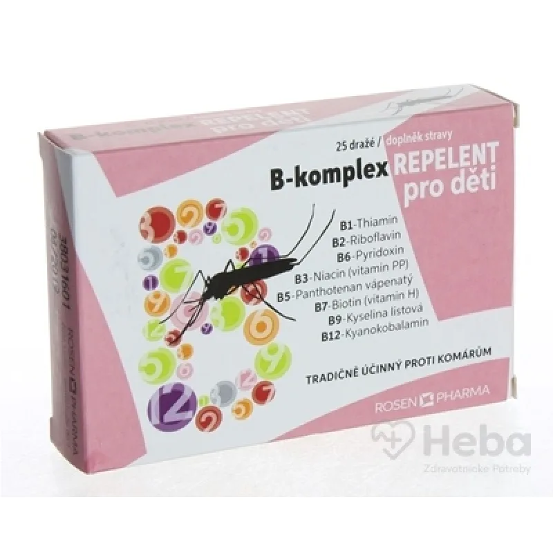 B - komplex REPELENT pre deti - RosenPharma