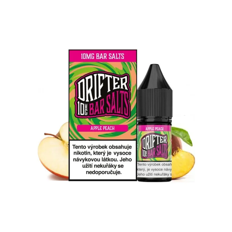Liquid Drifter Bar Salts Apple Peach 10ml - 10mg