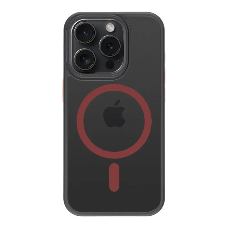 Tactical MagForce Hyperstealth 2.0 Kryt pre Apple iPhone 15 Pro Black/Red