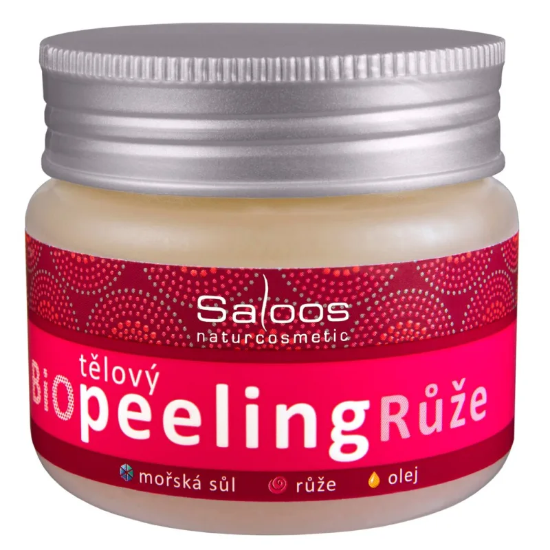 Bio telový peeling Ruža 140 ml