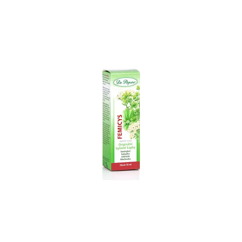 Bylinné kapky Femicys, 50 ml