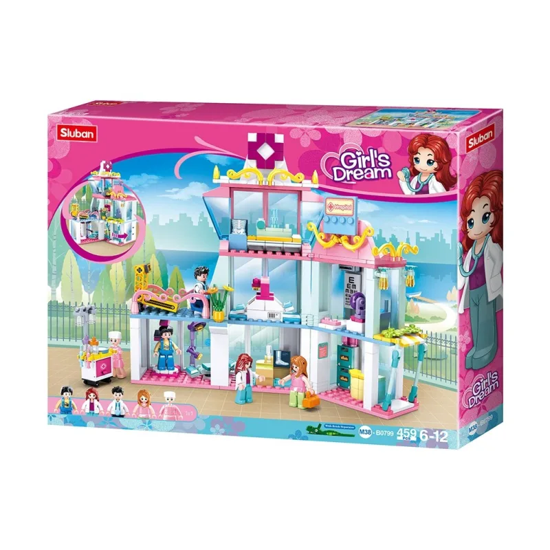 Stavebnica Sluban Girls Dream Nemocnice M38-B0799