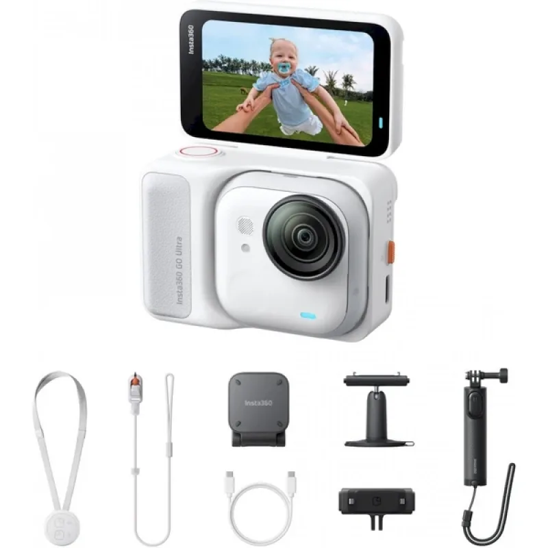 Insta360 GO Ultra Creator Bundle akčná kamera biela