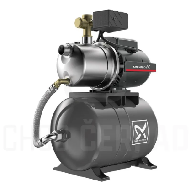 Domácí vodárny Grundfos HYDROJET JP-5 (JP4-47) nádoba GWS 60l, 230V