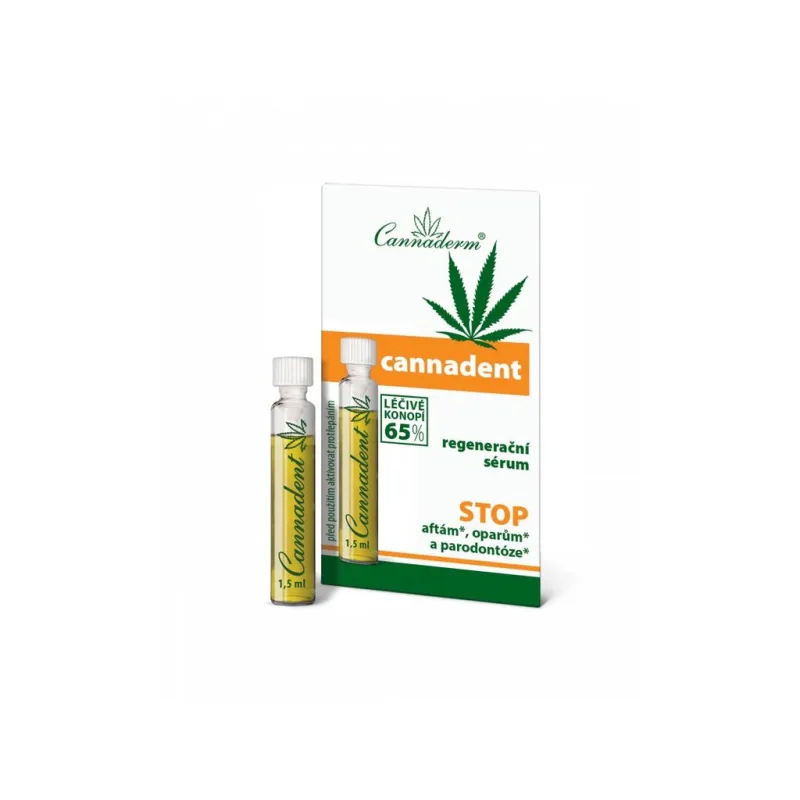 Cannaderm Bio Cannadent regenerační sérum 1,5 ml