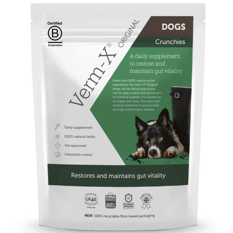 Verm-X Granule proti črevným parazitom pre psov 100 g