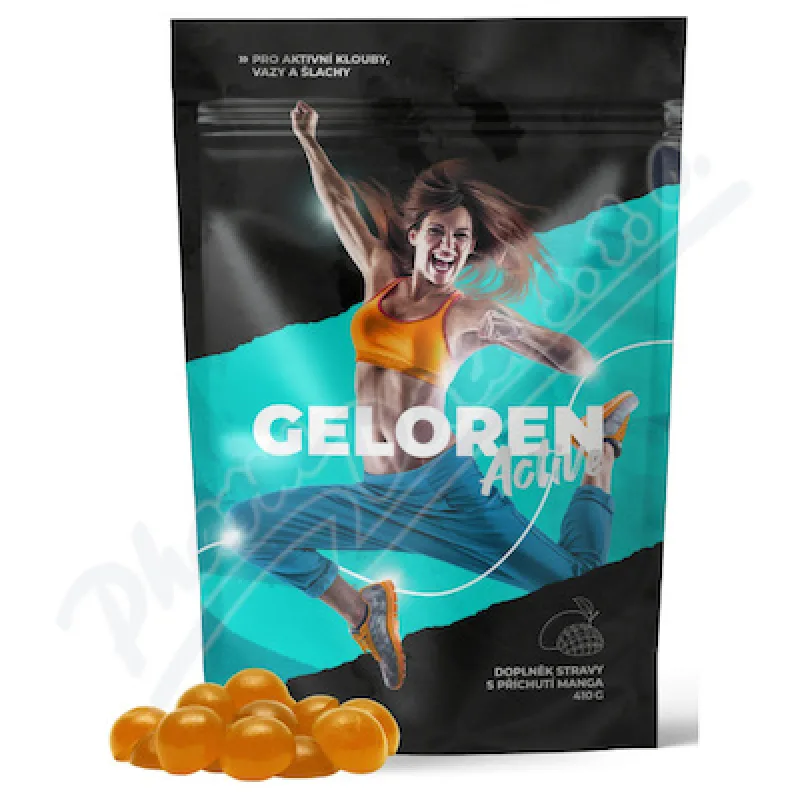 GELOREN Active želatínové tablety príchuť mango 90 ks