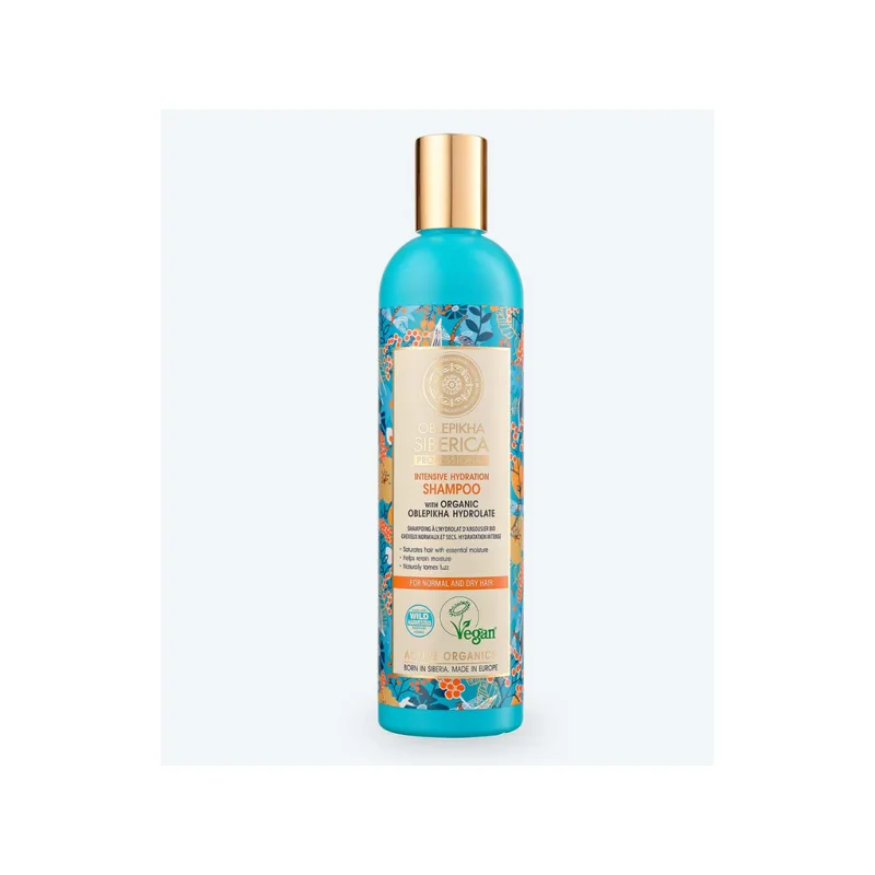 Natura Siberica Oblepikha (Sea-Buckthorn) hydratačný šampón pre normálne až suché vlasy 400 ml