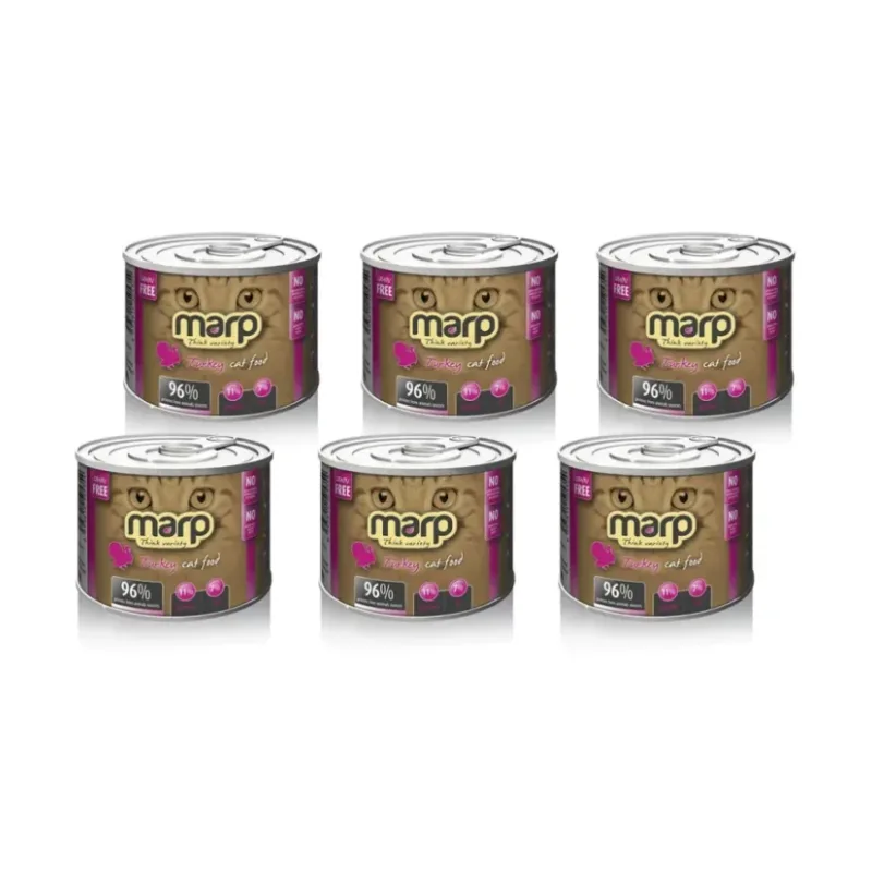 Marp konzerva pre mačky Variety Turkey s morkou 6x200g
