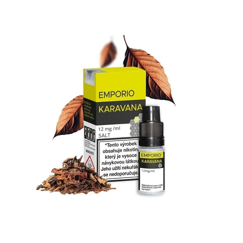 Emporio Salt - Karavana - 12mg  Tabák