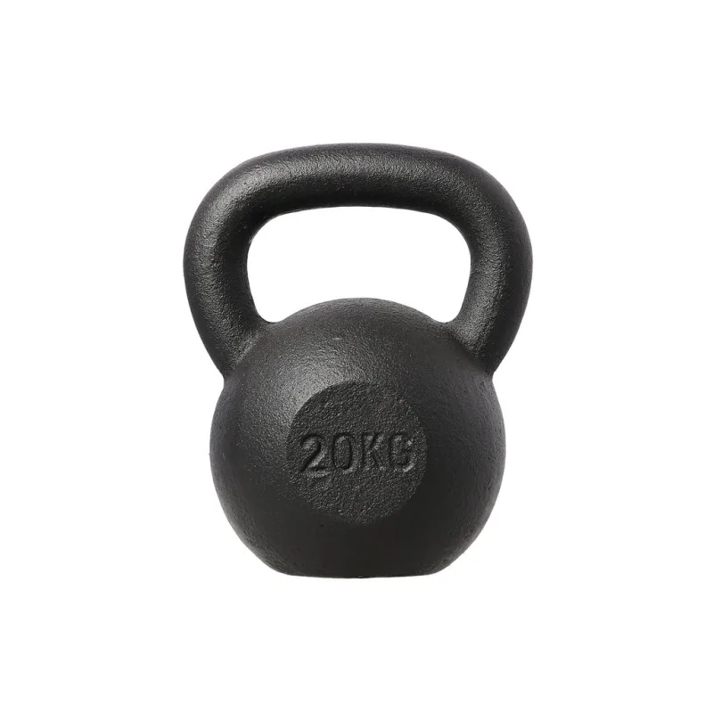 Litinový kettlebell HMS KZG20 20 kg, černý
