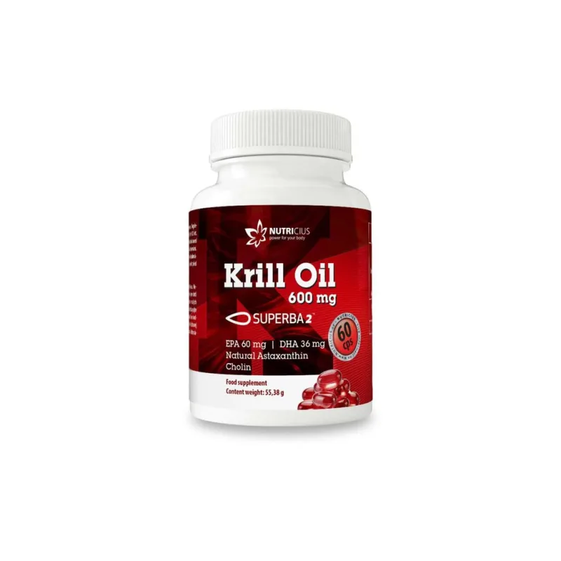 Krill Oil 600mg Superba2 cps.60