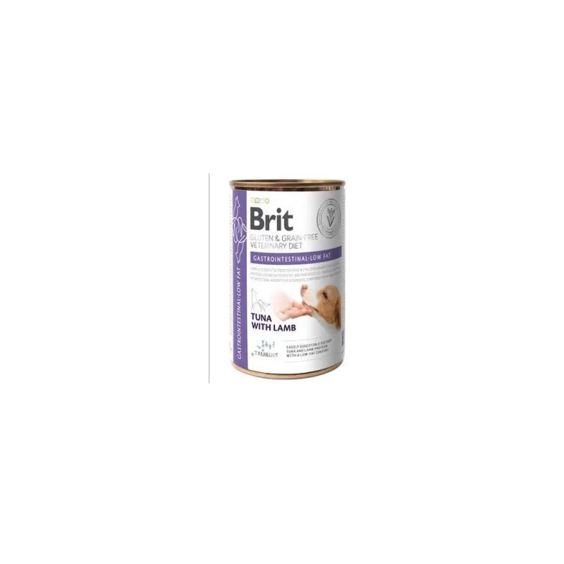Brit VD Dog GF konz. Gastrointestinal Low Fat 400g