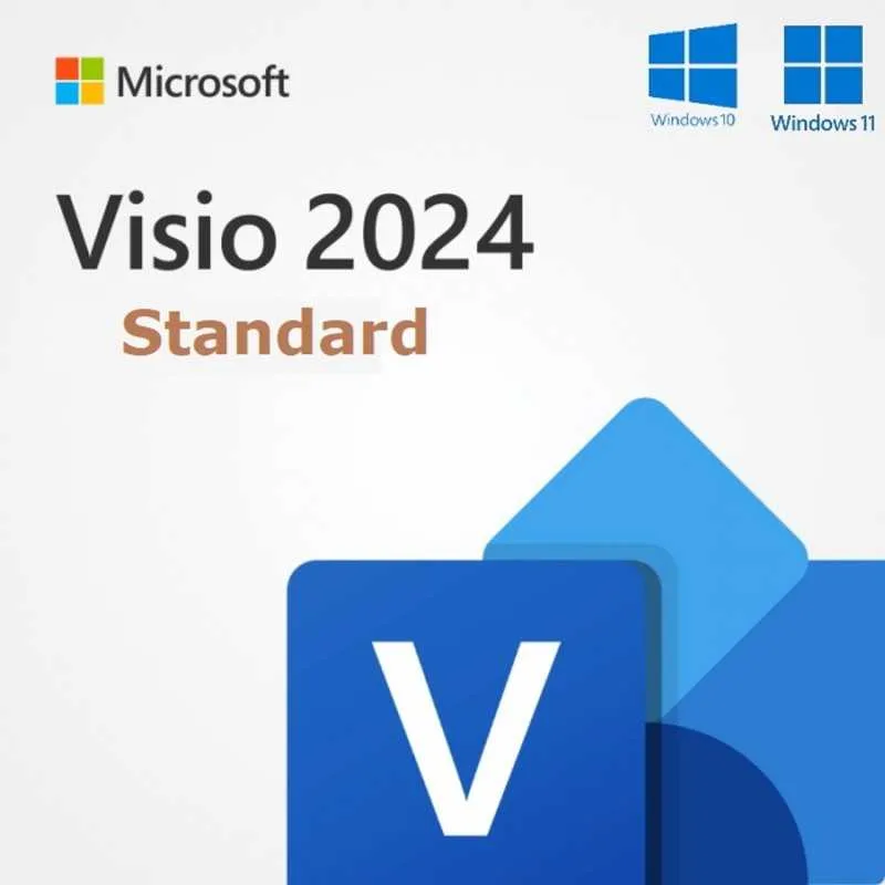 Microsoft Visio 2024 Standard, nová
