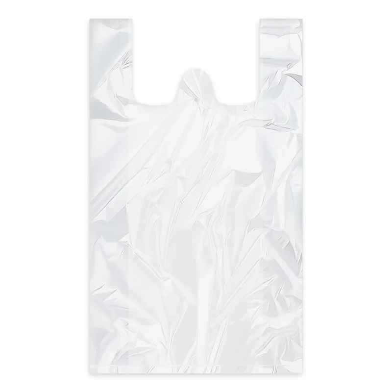 Tašky 20 kg, HDPE biele (blokované) 40 + 20 x 60 cm, extra silné, 50 ks