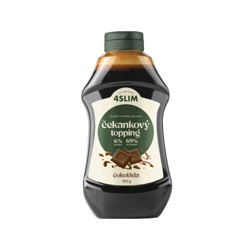 4Slim Čekankový topping příchuť čokoláda 700 g