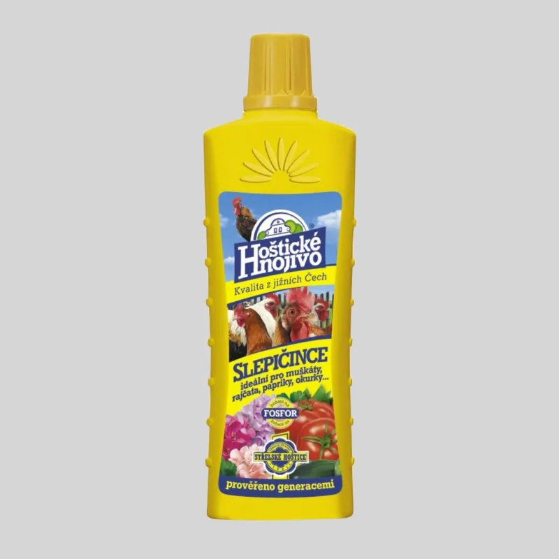 HOŠTICKÉ HNOJIVO - SLEPAČINCE (1000 ML)