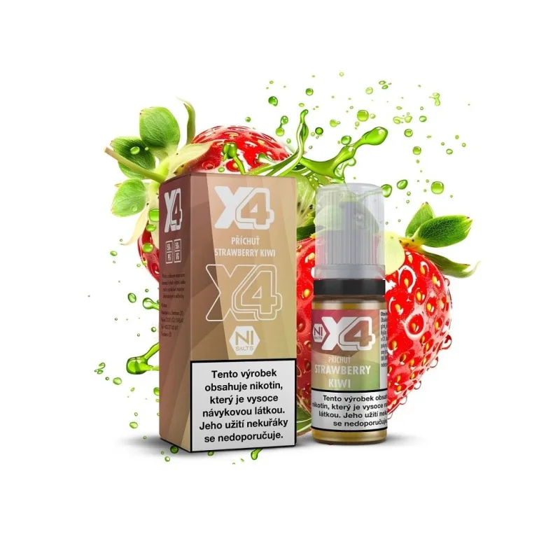 X4 Bar Juice Salt - E-liquid - Strawberry Kiwi - 20mg