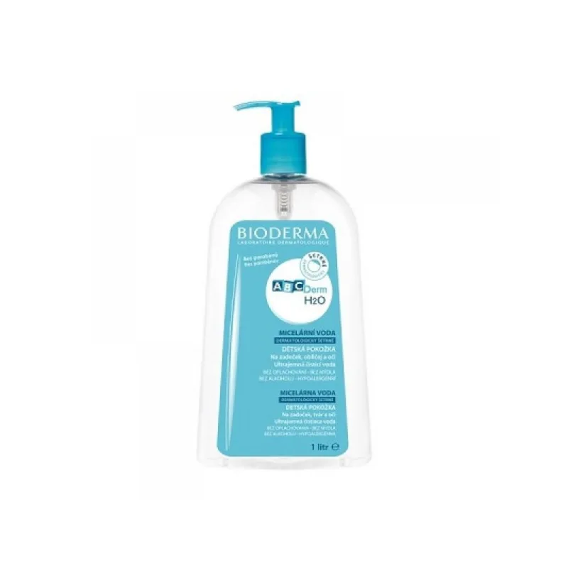 Bioderma Dětská micelární voda ABCDerm H2O (Solution Micellaire) 1000 ml