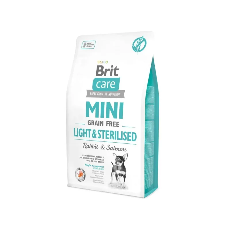 Brit Care MINI Grain Free Light & Sterilised 2kg