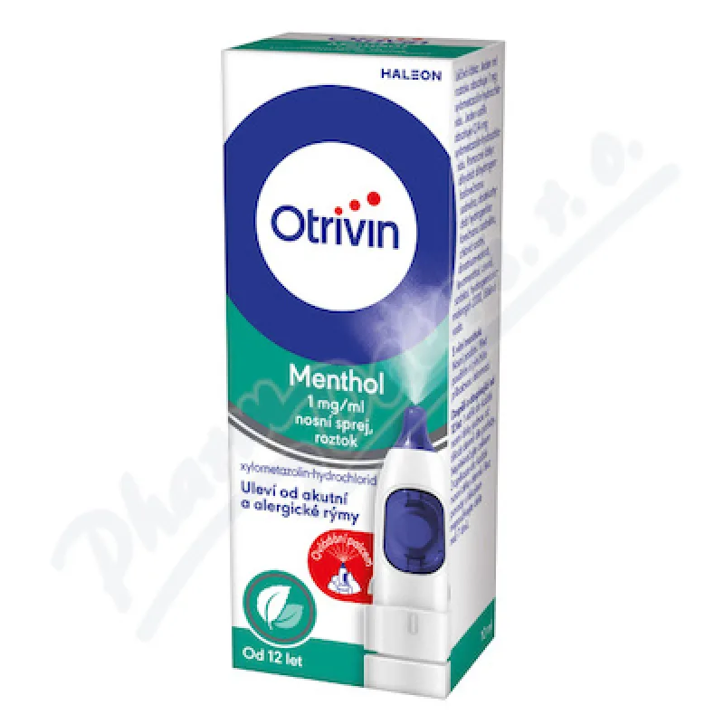 Otrivin Menthol 1mg/ml nas.spr.sol.1x10ml II