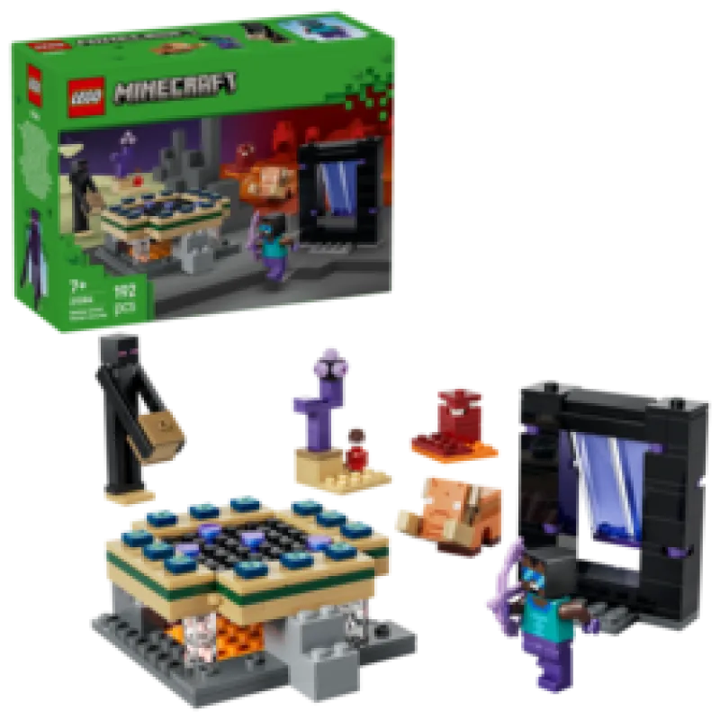 LEGO® Minecraft®  21584 Cesta portálem do Netheru a Endu