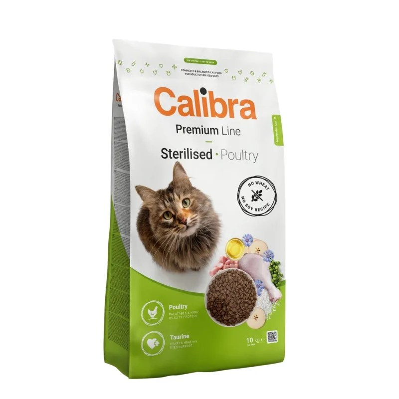 Calibra Cat Premium Line Sterilised Poultry 10 kg