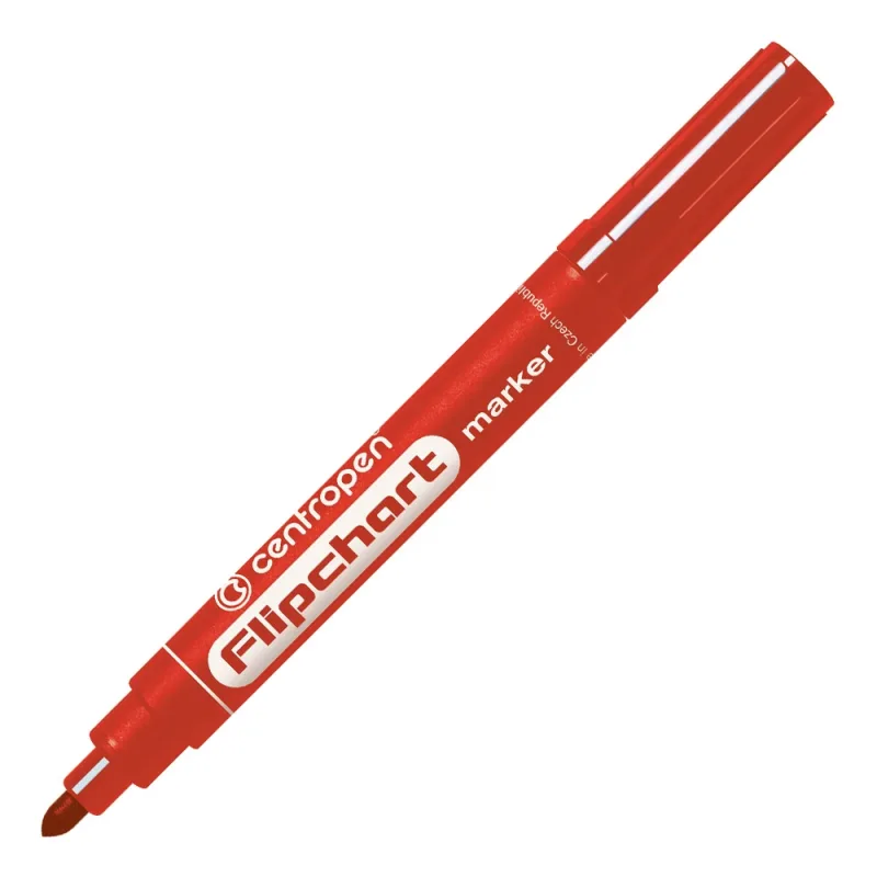 Popisovač CENTROPEN 8550 Flipchart - červený