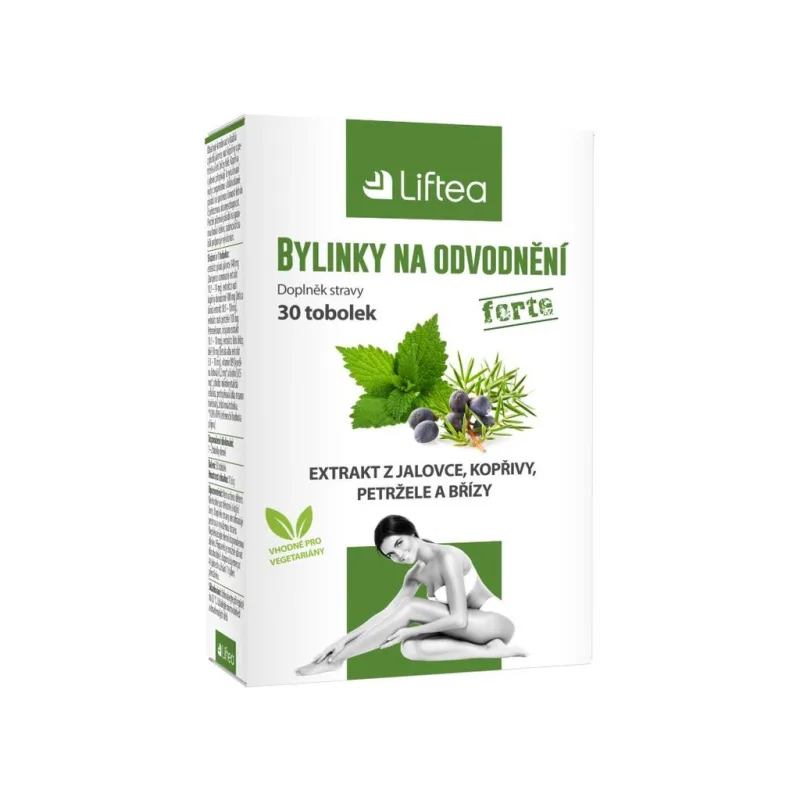 LIFTEA Bylinky na odvodnenie forte 30 kapsúl