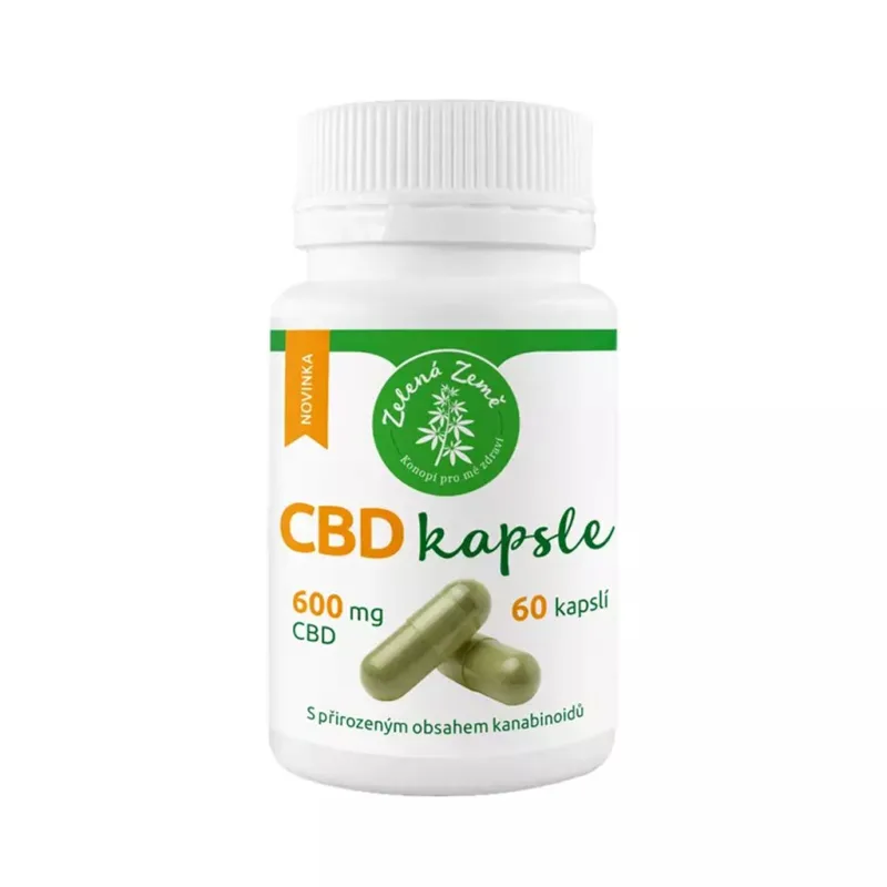 CBD kapsle 600 mg CBD 60 ks