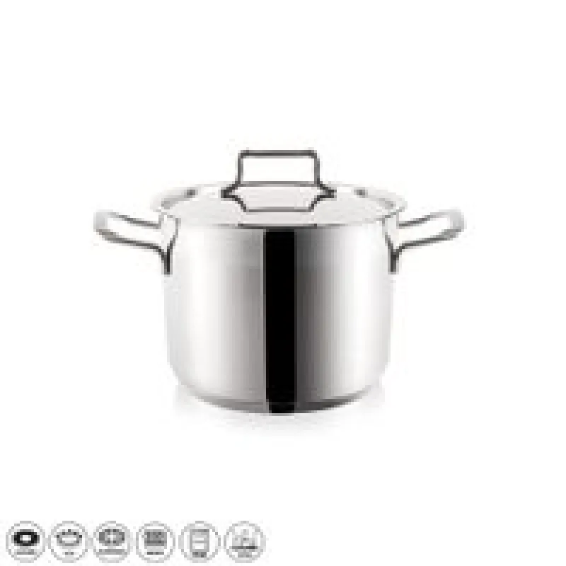 Nerezový hrniec ANETT 4,6 l s poklicou