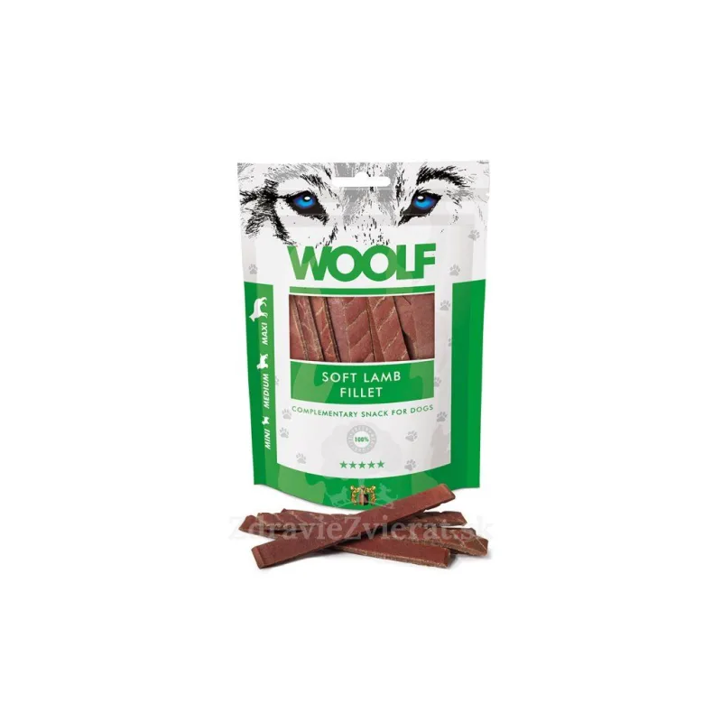 WOOLF pochúťka soft lamb fillet 100g