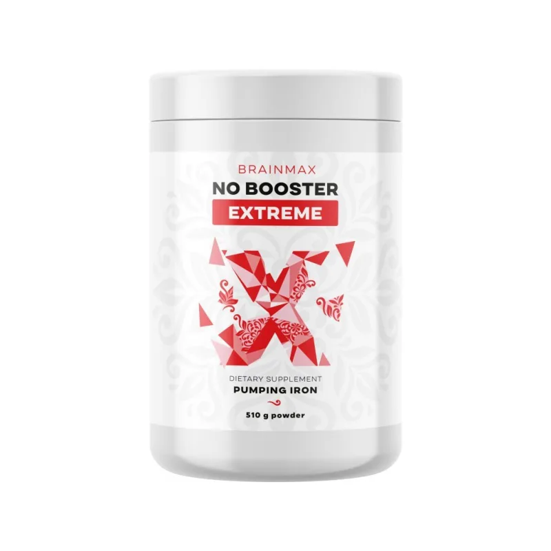 NO BOOSTER Extreme - Arginin, Citrulin, Ornitin 510 g BRAINMAX