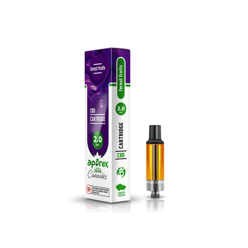 CBD cartridge lesné ovocie 2 ml
