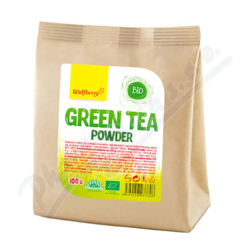 Green tea powder BIO 100g Wolfberry