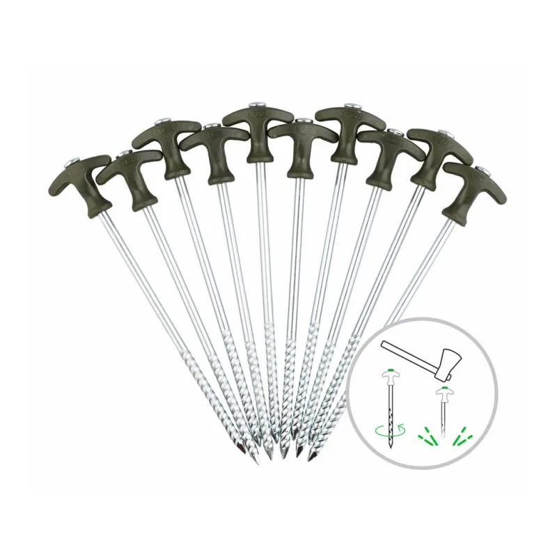 ZFISH Kolíky Bivvy Peg Set 25cm/10ks