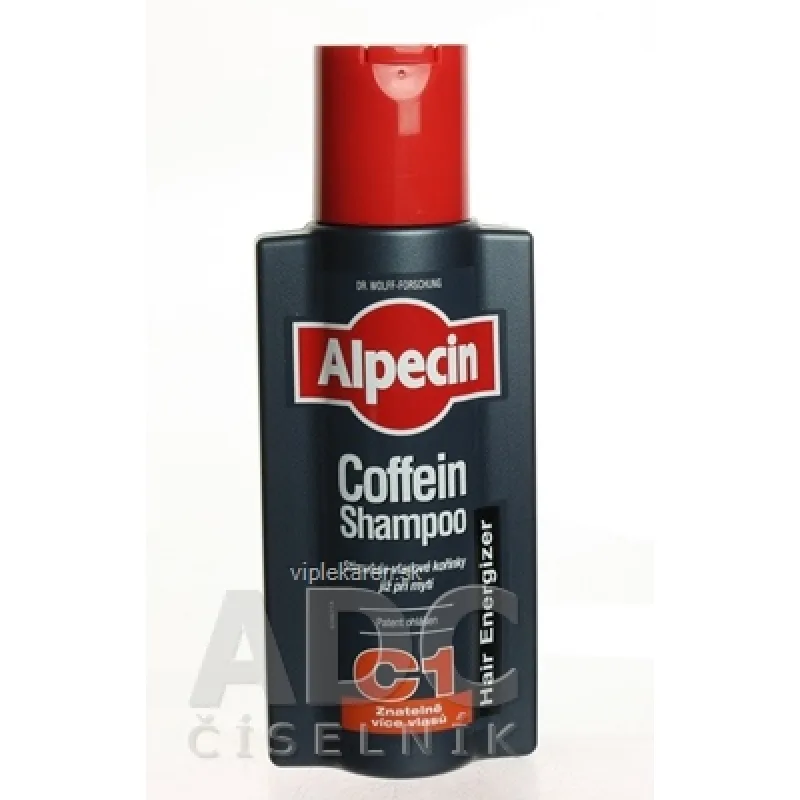 ALPECIN Energizer Coffein Shampoo C1 kofeínový šampón 250 ml