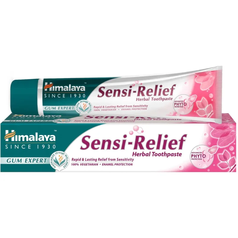 Himalaya Gum Expert Herbal Zubná pasta, Sensi Relief, 75 ml